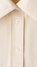 Mango shirt beta in beige - Image 2