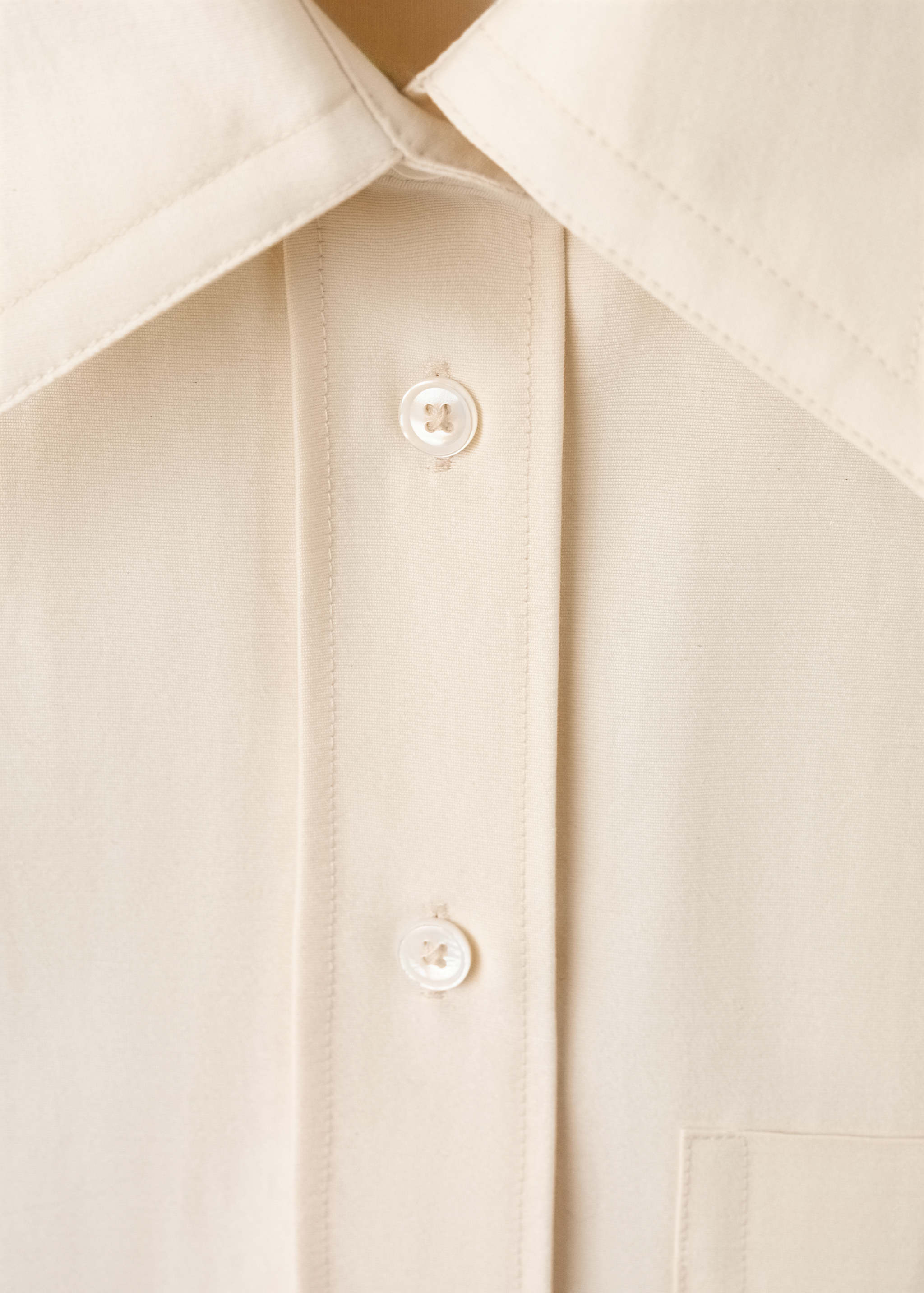 Mango shirt beta in beige - Image 2