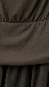 Mango vestido lagoon in brown - Image 2