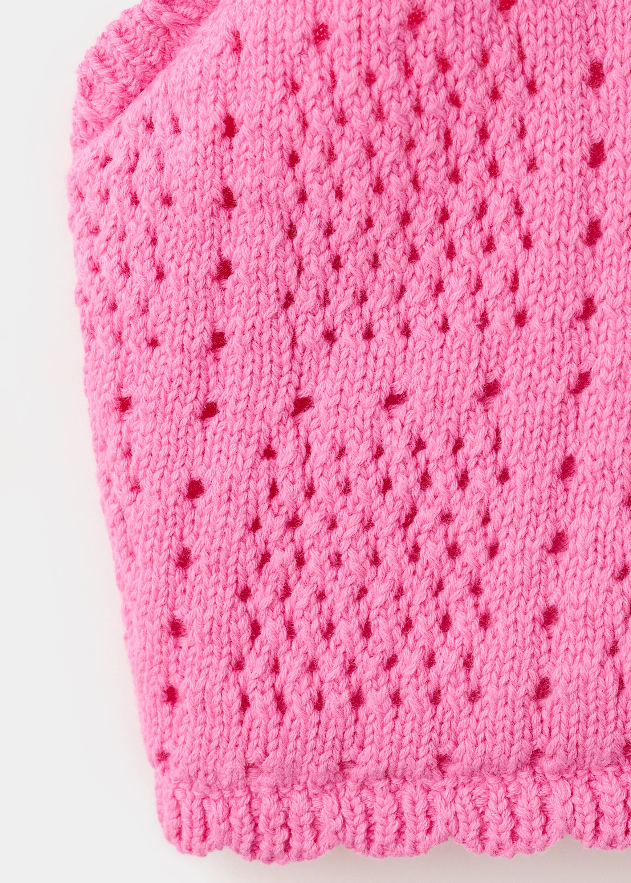Mango top aylin in fuchsia - Image 2
