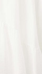 Mango vestido cortes in white - Image 2