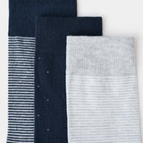 Mango socks trira1 in navy - Image 2