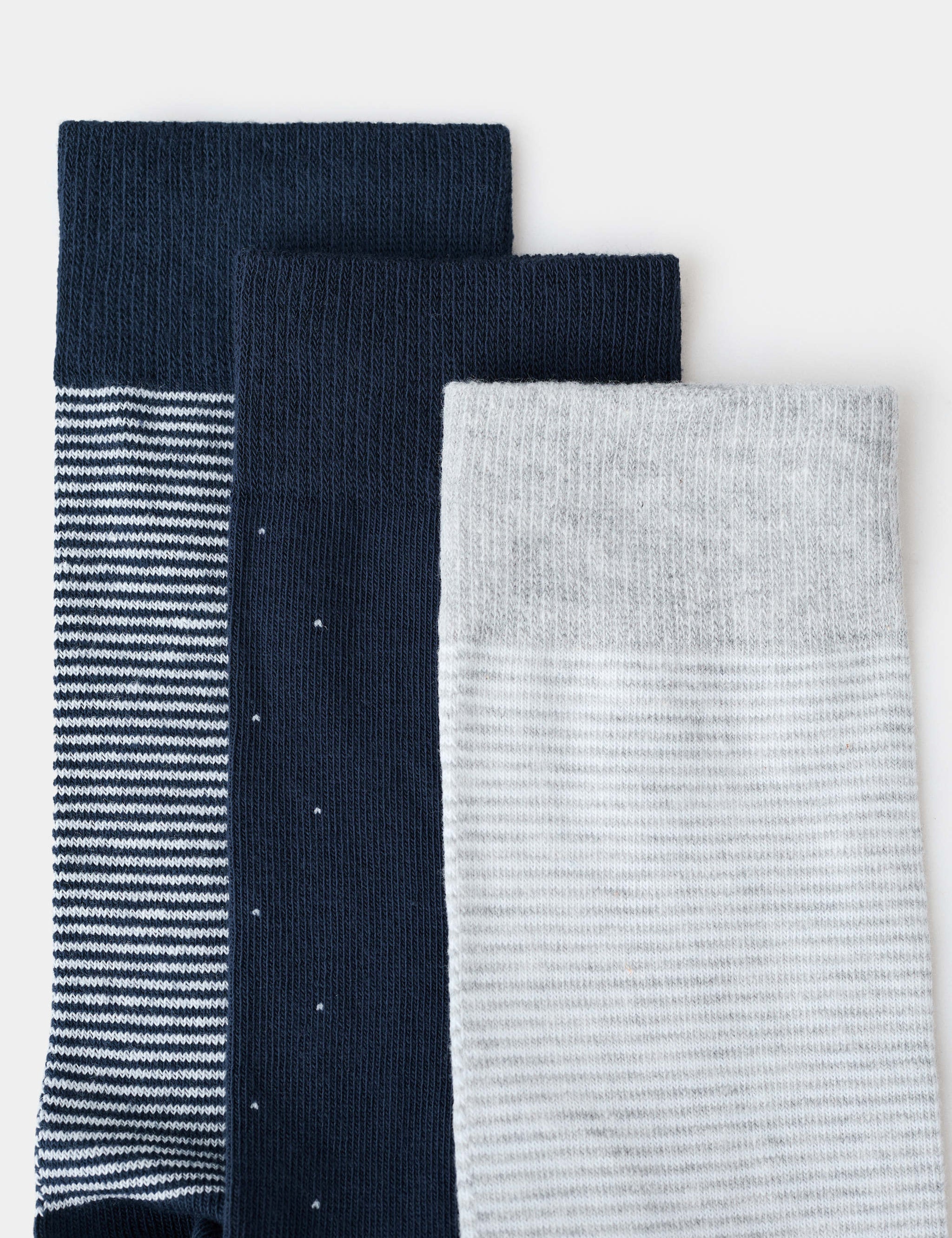 Mango socks trira1 in navy - Image 2