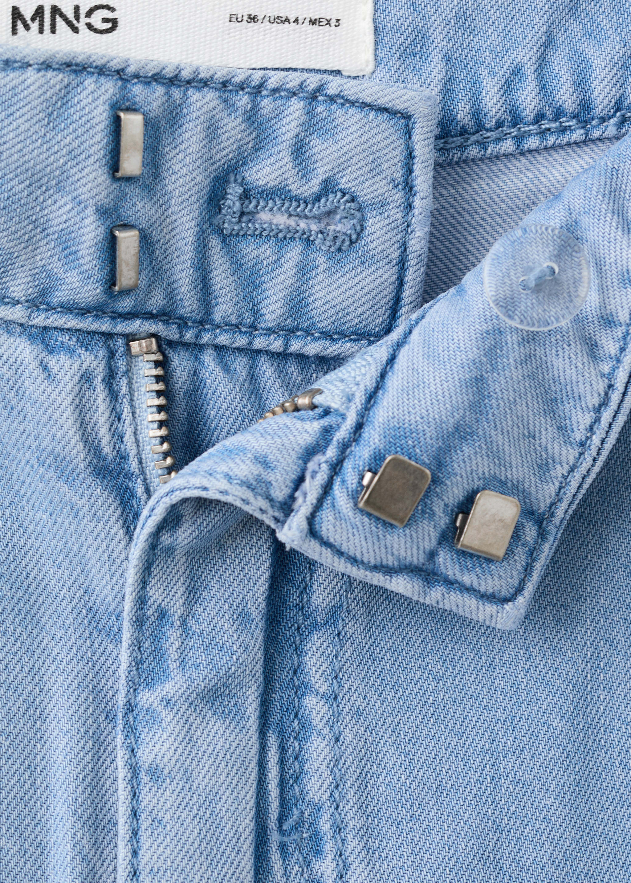 Mango pantalon emma in light denim - Image 2