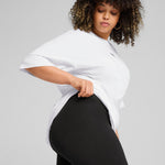 PUMA ESS no. 1 logo 3/4 leggings in black - Image 2