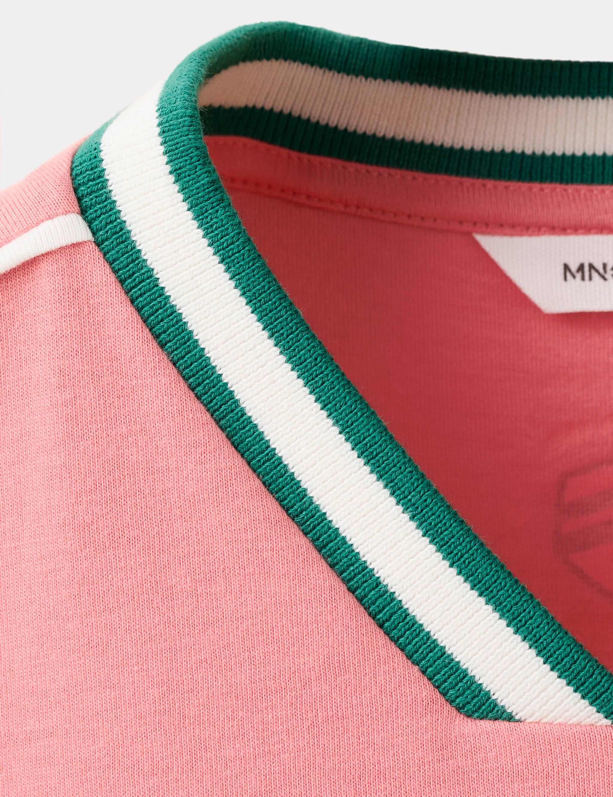 Mango camiseta mexico in pink - Image 2