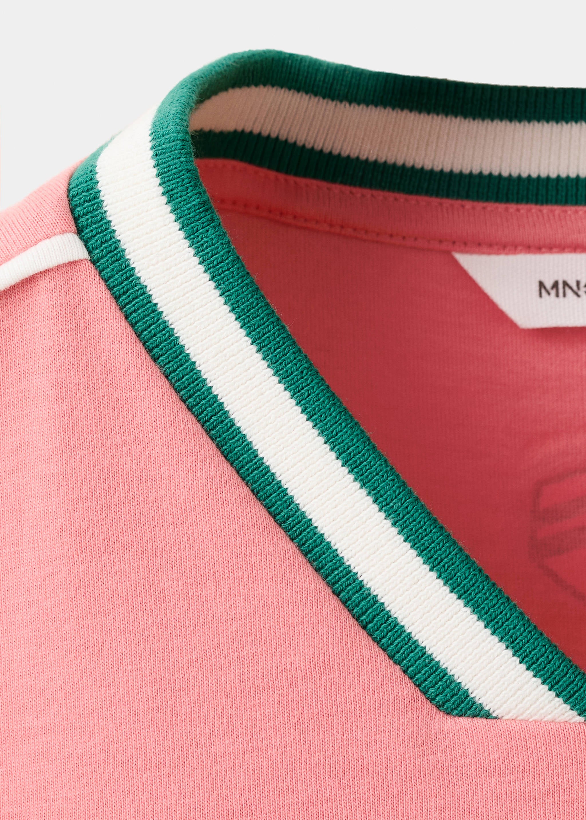 Mango camiseta mexico in pink - Image 2