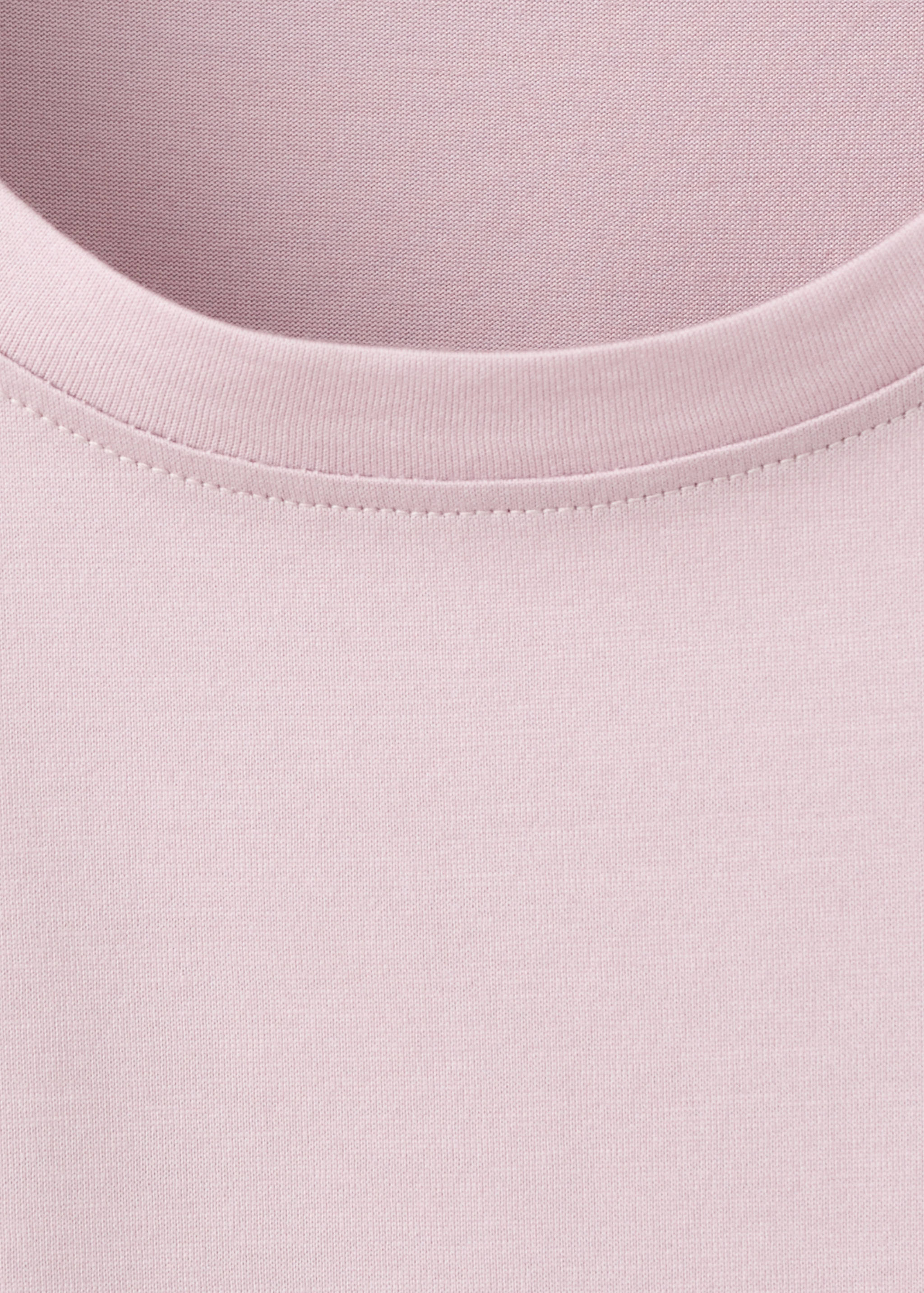 Mango camiseta bellow in vintage pink - Image 2