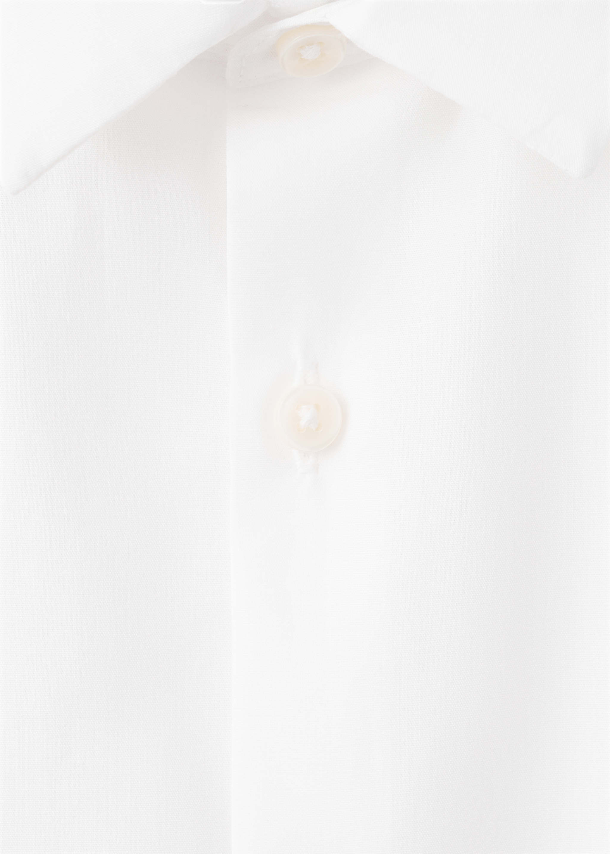 Mango camisa popelin in white - Image 2