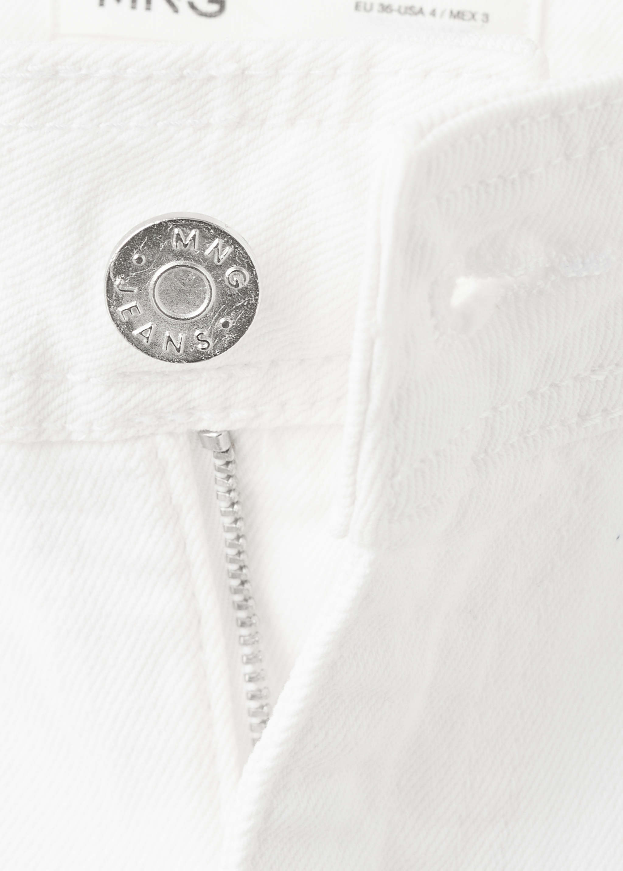 Mango jeans catherin in white - Image 2