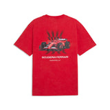 PUMA scuderia ferrari car graphic tee II men in rosso corsa - Image 2