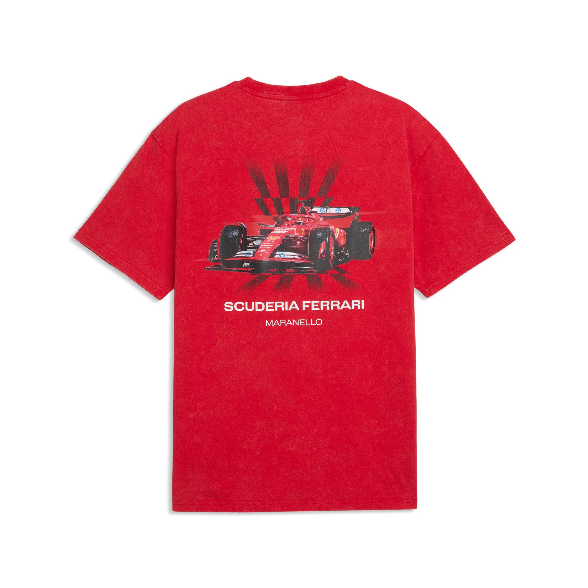 PUMA scuderia ferrari car graphic tee II men in rosso corsa - Image 2