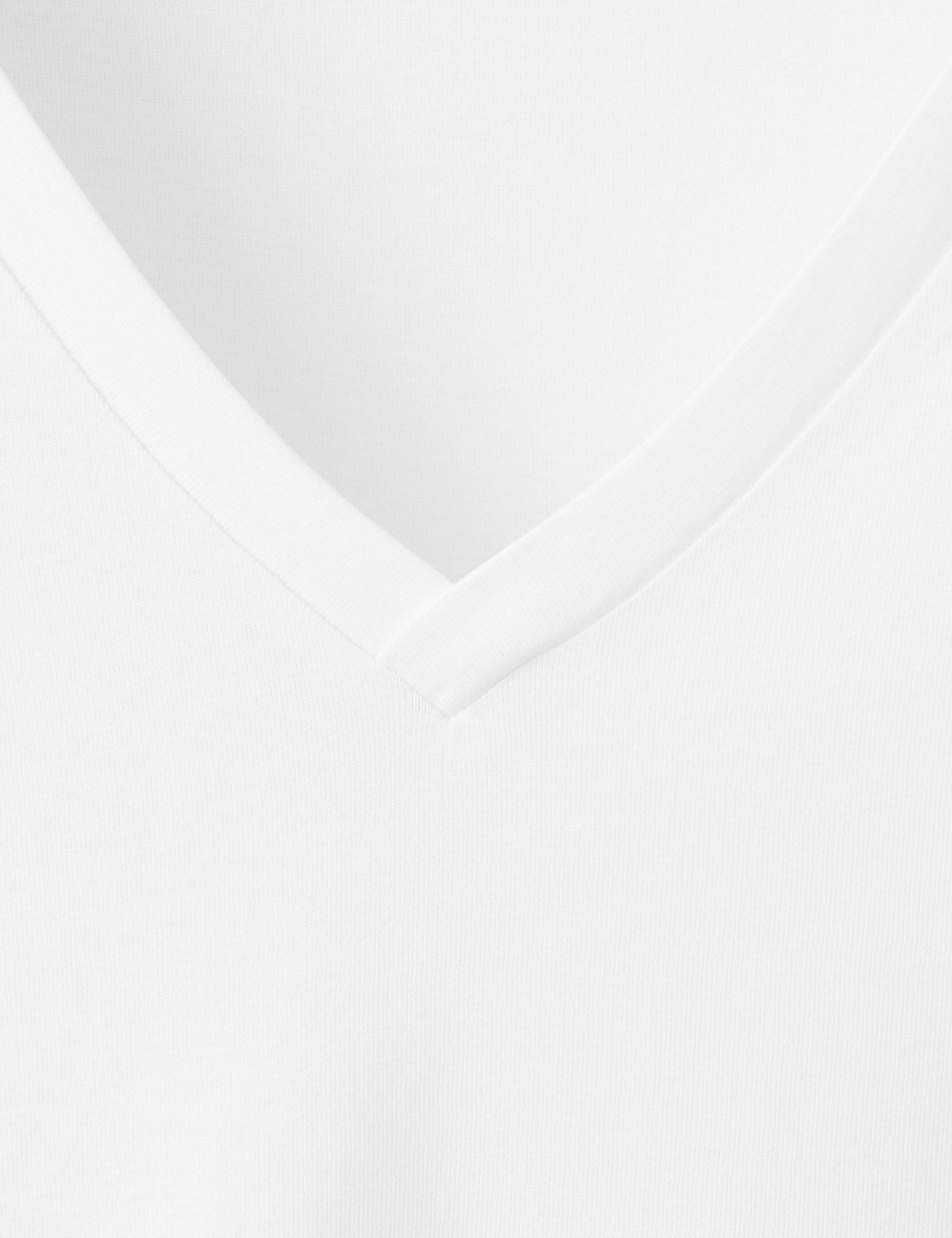 Mango camiseta chalspi in white - Image 2