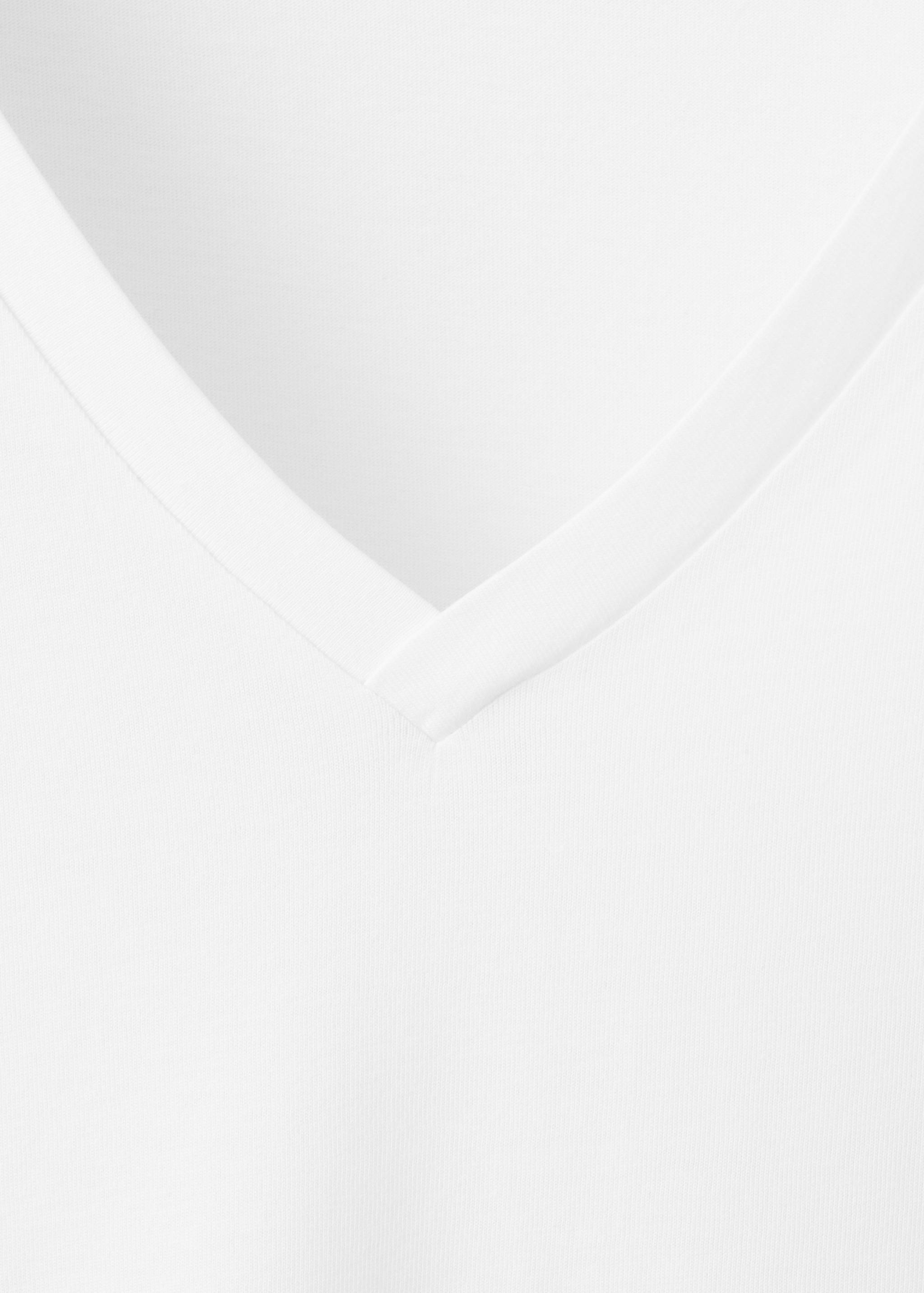 Mango camiseta chalspi in white - Image 2