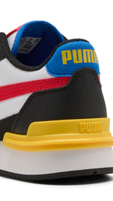 PUMA ST runner v4 nylon sneakers youth in white and for all time red - Image 2