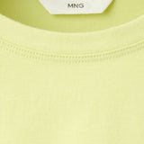 Mango camiseta starfest in lime - Image 2