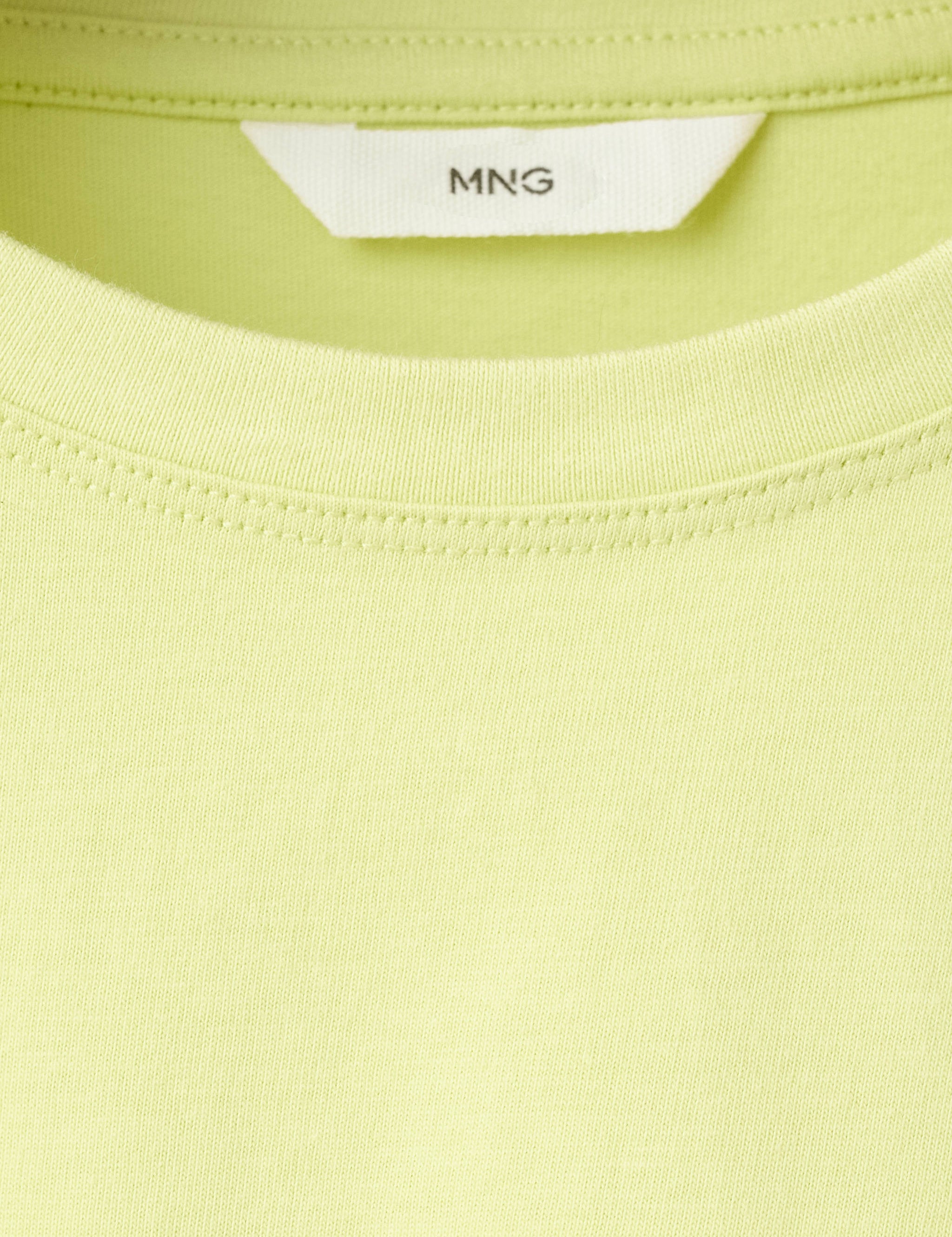 Mango camiseta starfest in lime - Image 2