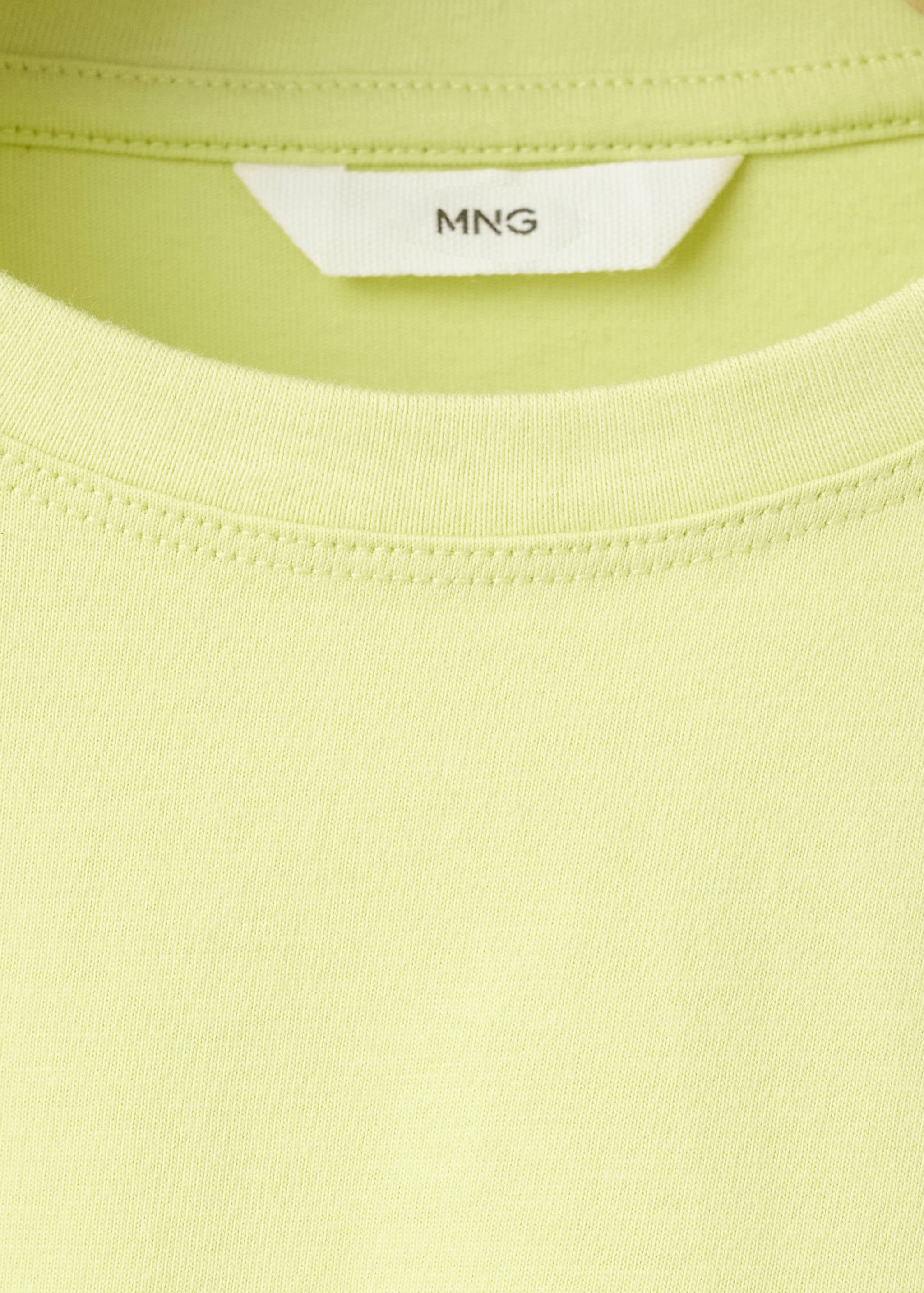 Mango camiseta starfest in lime - Image 2