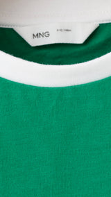 Mango camiseta brasil in billiard - Image 2