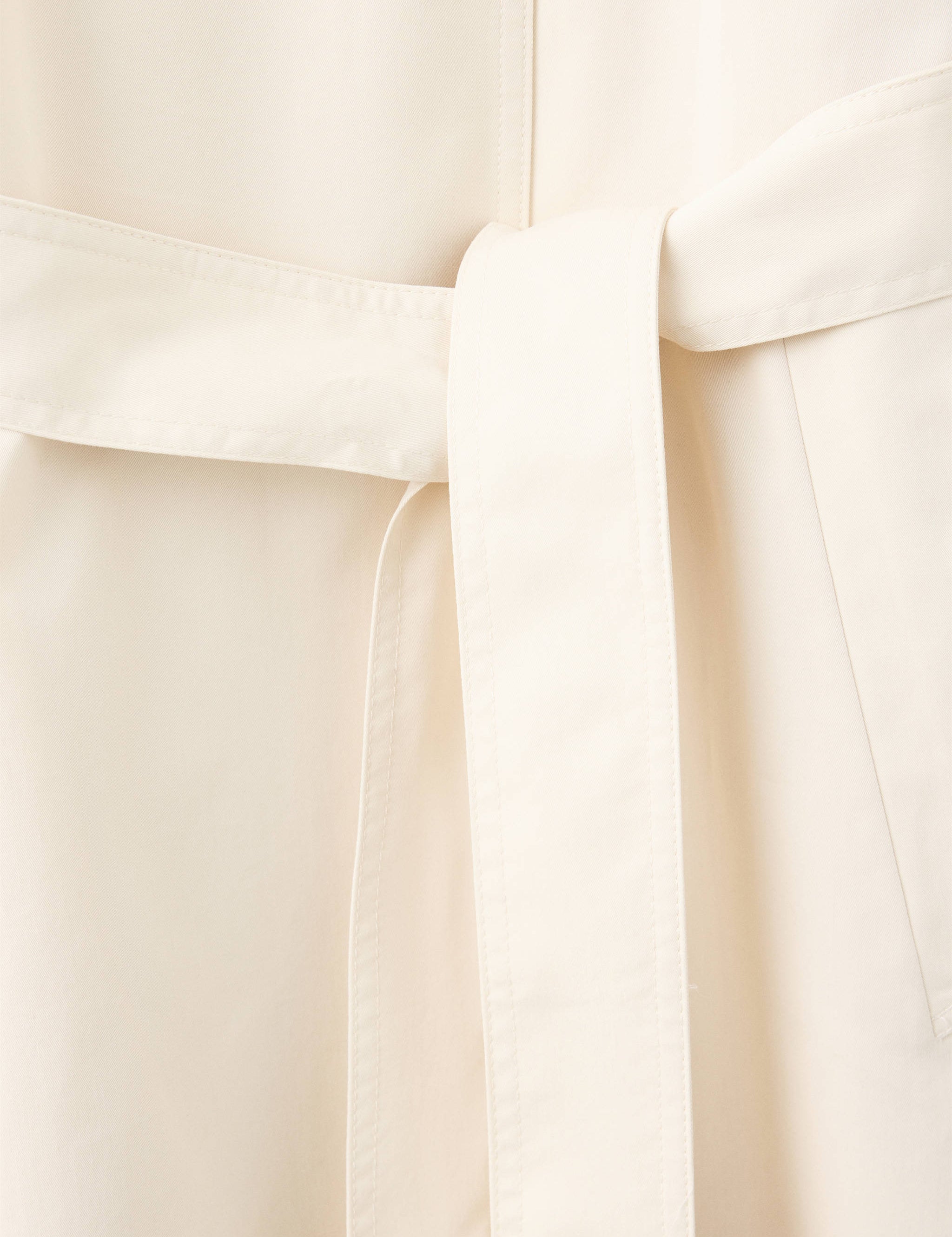 Mango trench cielo in off white - Image 2