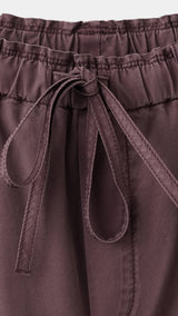 Mango pantalon ant in purple brown - Image 2