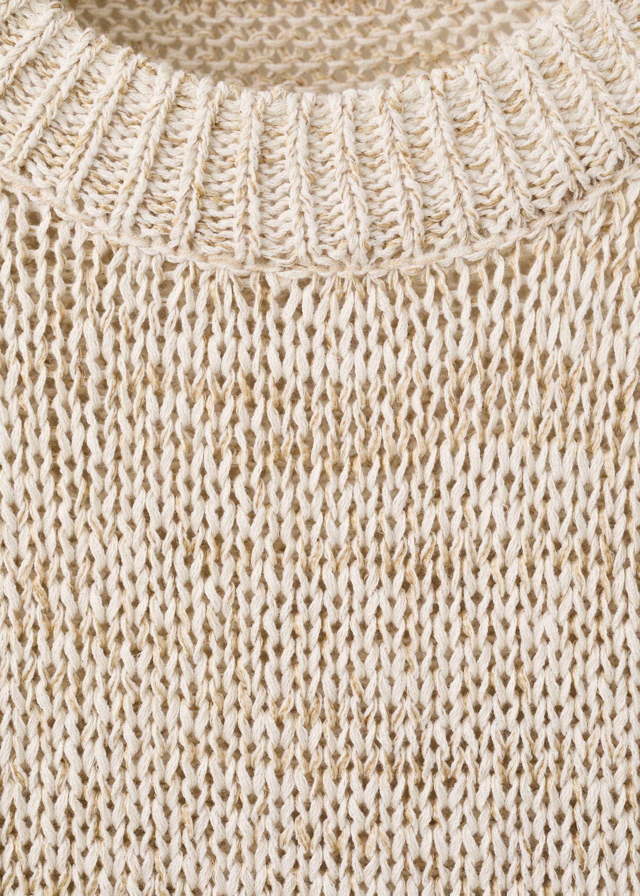 Mango jersey paquita in beige - Image 2