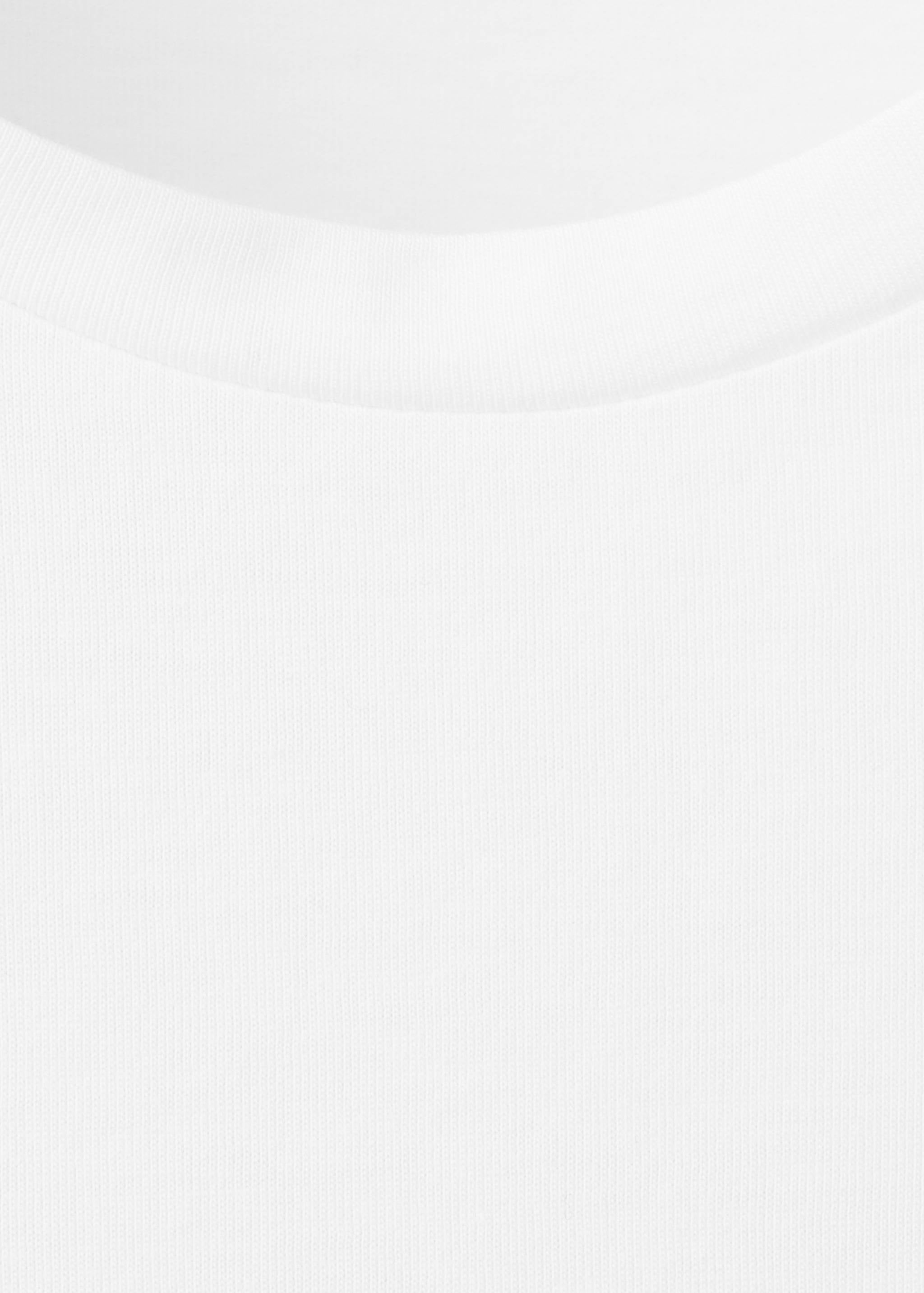 Mango camiseta chals in white - Image 2
