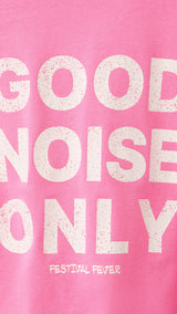 Mango camiseta noise in fluorescent pink - Image 2