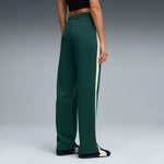 PUMA T7 ALWAYS ON straight track pants in green terrain - Image 2