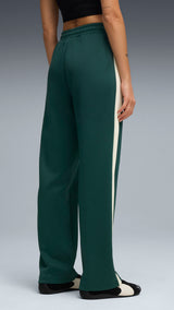 PUMA T7 ALWAYS ON straight track pants in green terrain - Image 2