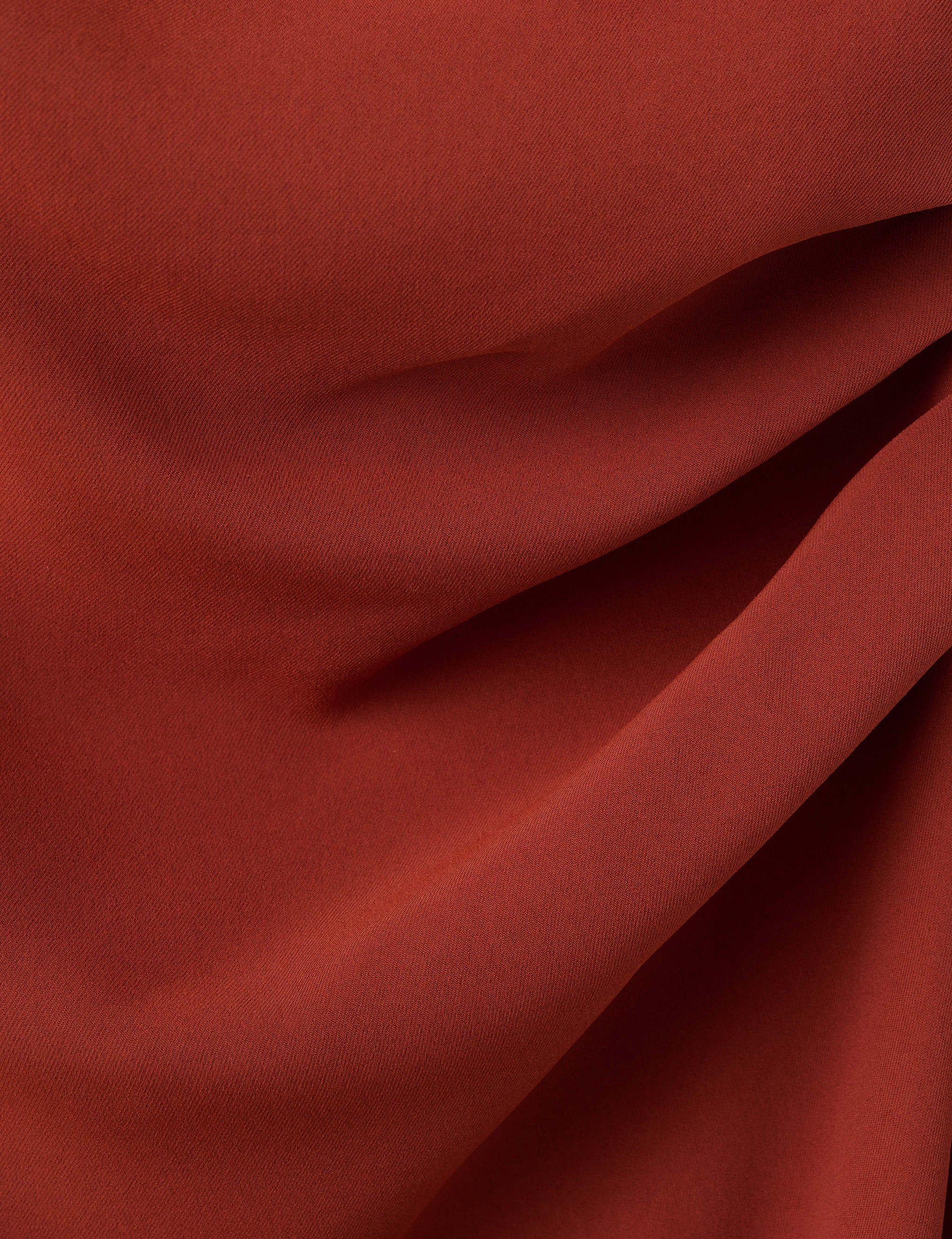Mango dress marilyn in terracotta - Image 2