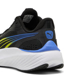 PUMA pounce lite running shoes youth in black and lime smash - Image 2