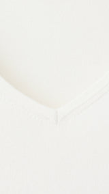 Mango jersey escudell in white - Image 2