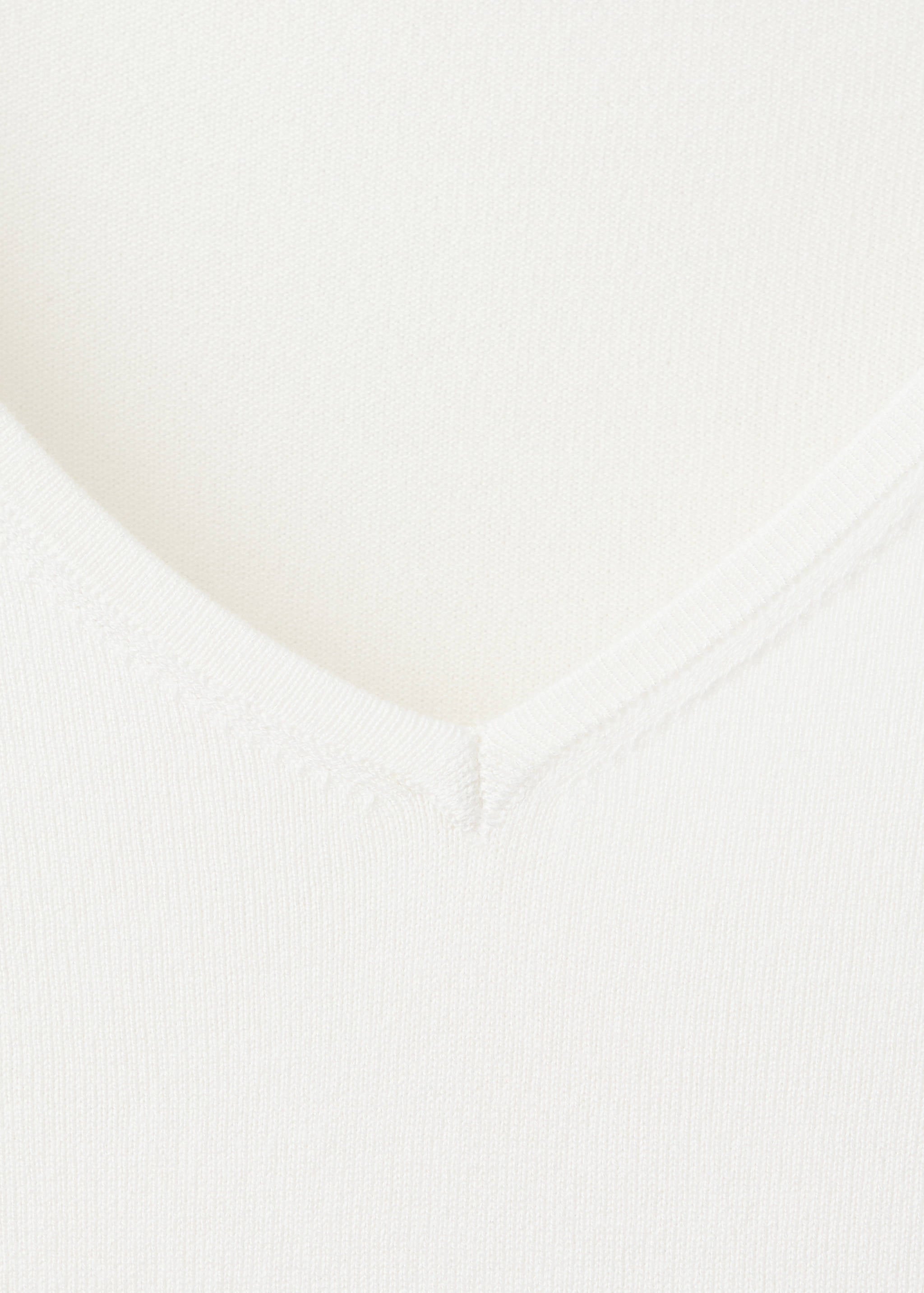 Mango jersey escudell in white - Image 2