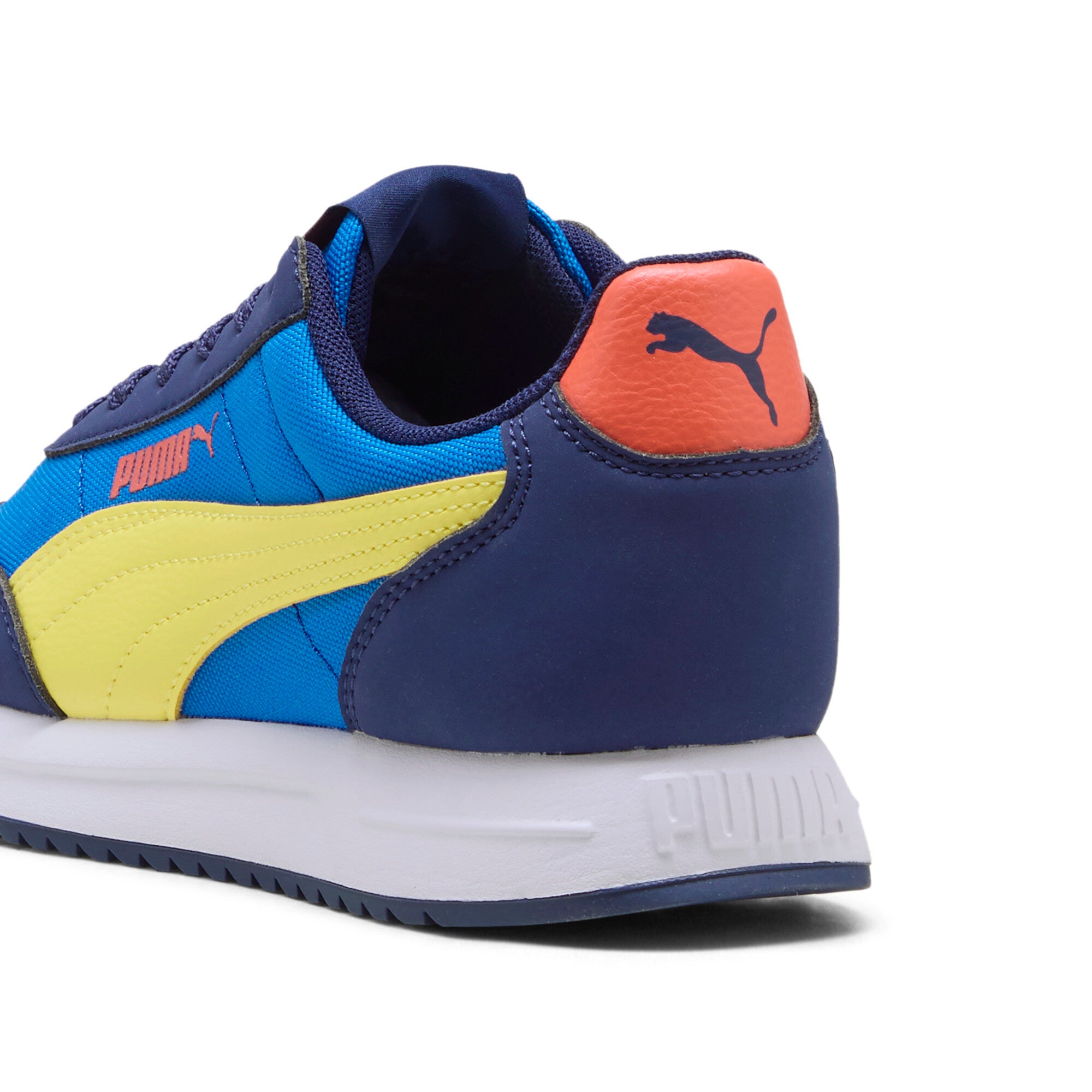 PUMA R78 lightwind sneakers youth (403706) in racing blue and pineapple ice - Image 2