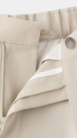 Mango pantalon vulcano in ivory - Image 2