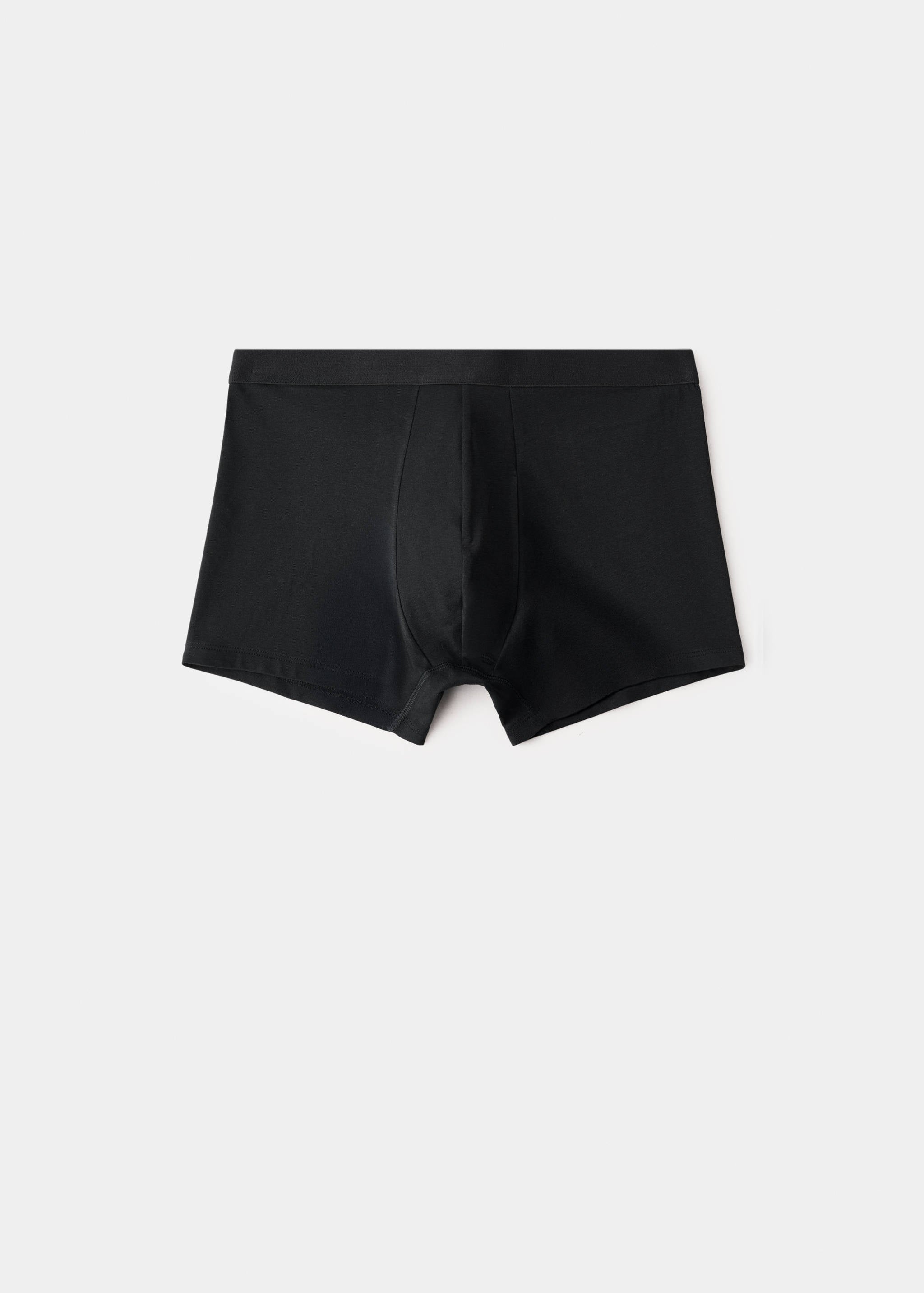 Mango calzoncillos triblack in black - Image 2