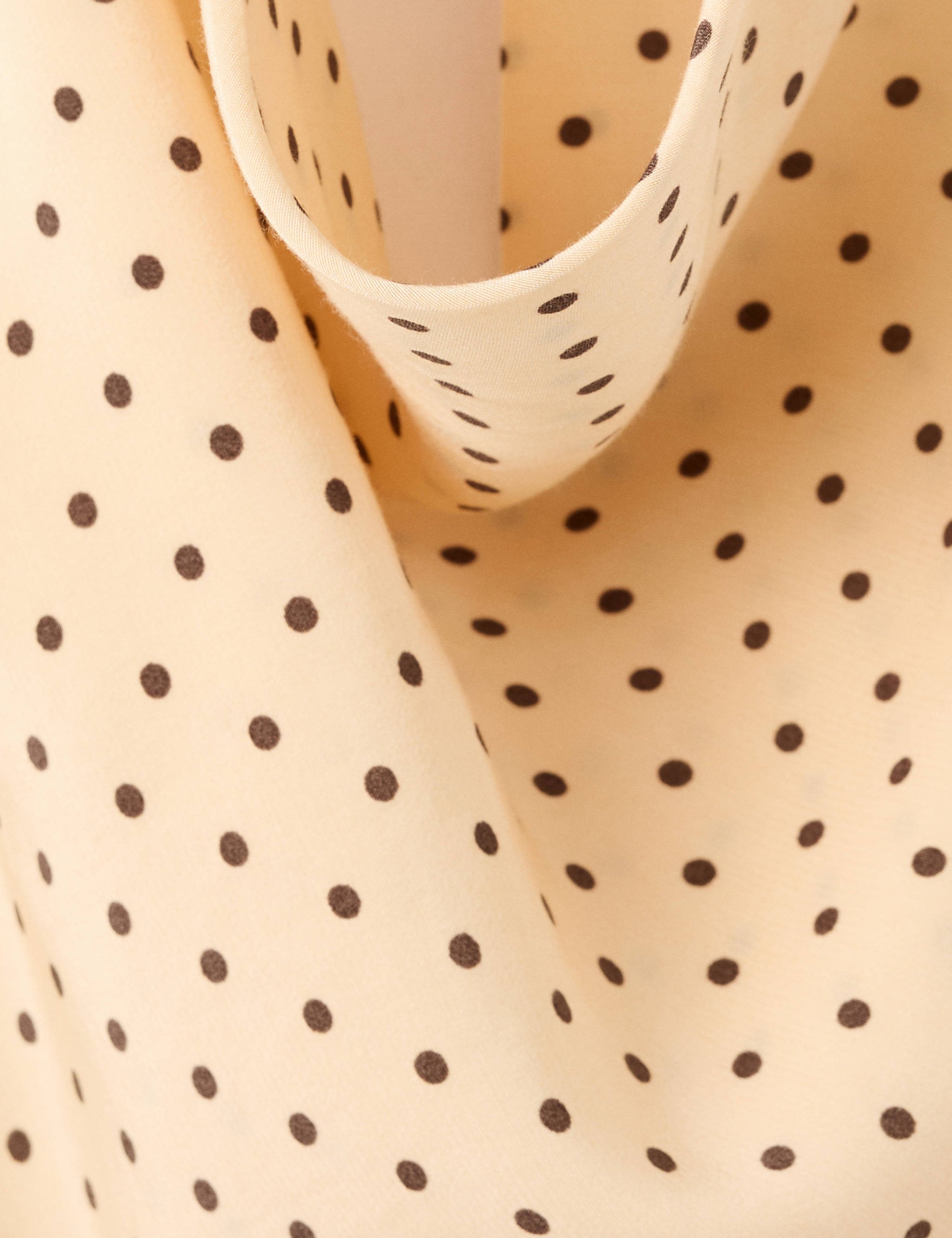 Mango vestido champin in pastel yellow - Image 2