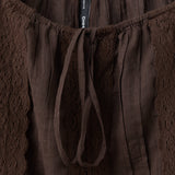 Mango blusa eva in brown - Image 2