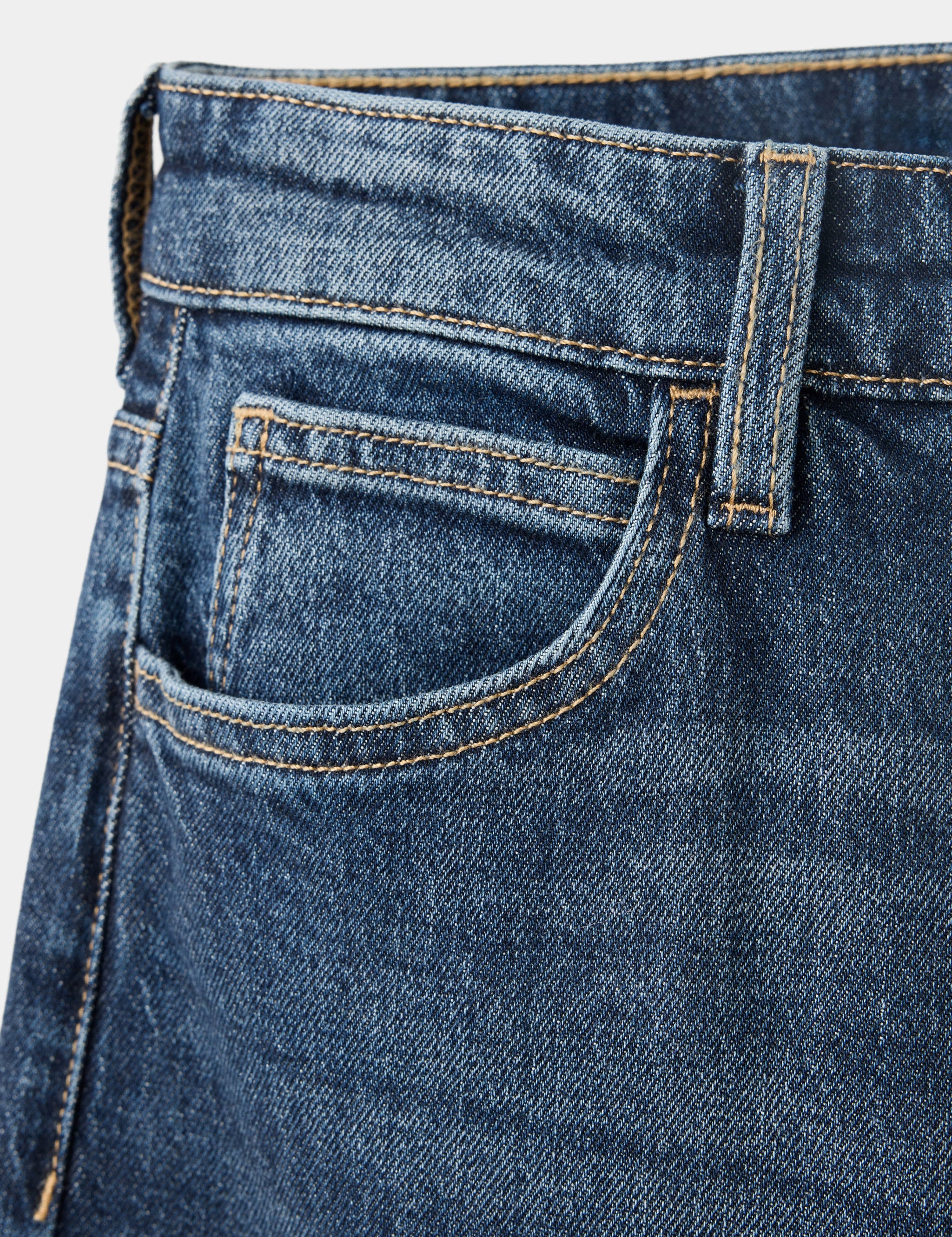 Mango jeans newmom in dark denim - Image 2