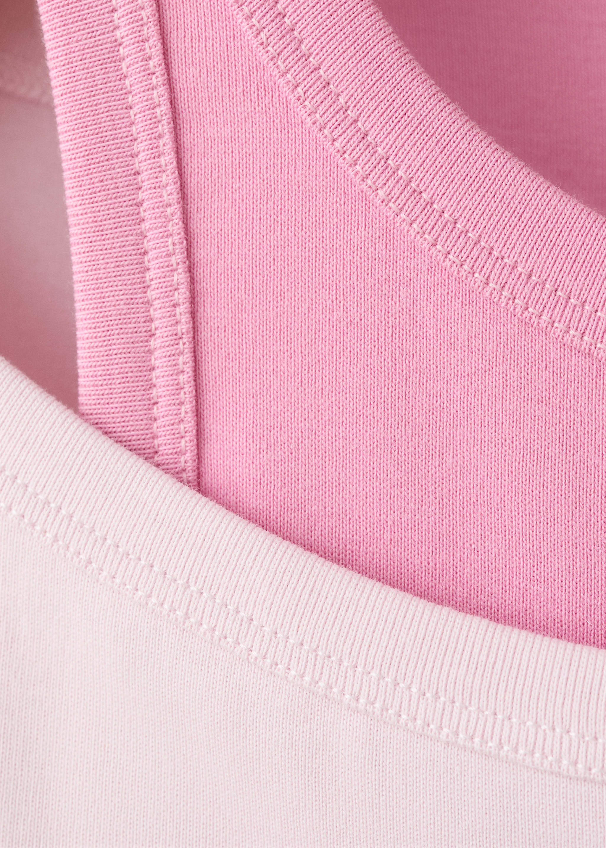 Mango camiseta daiquiri in pink - Image 2