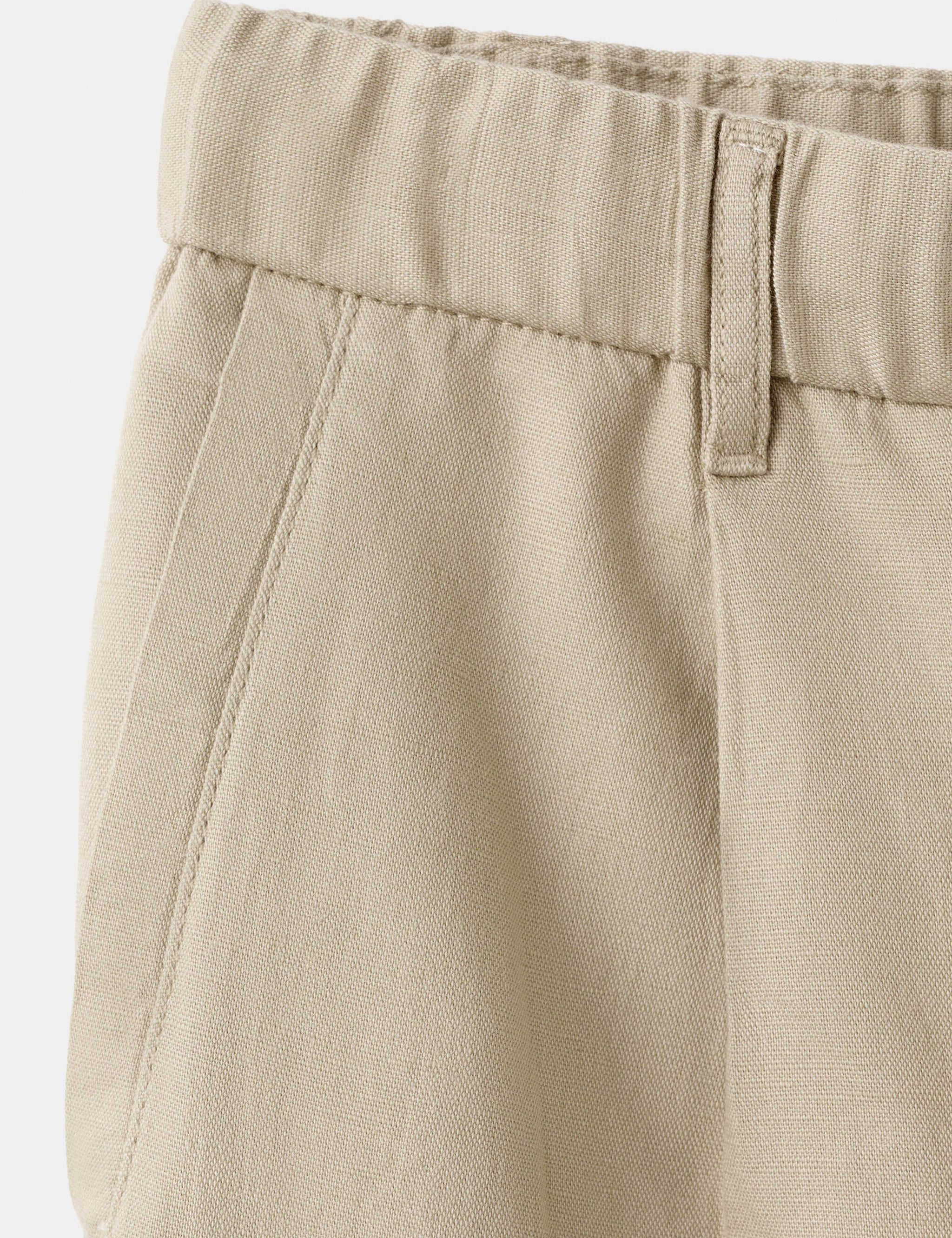 Mango pantalon romelino in beige - Image 2