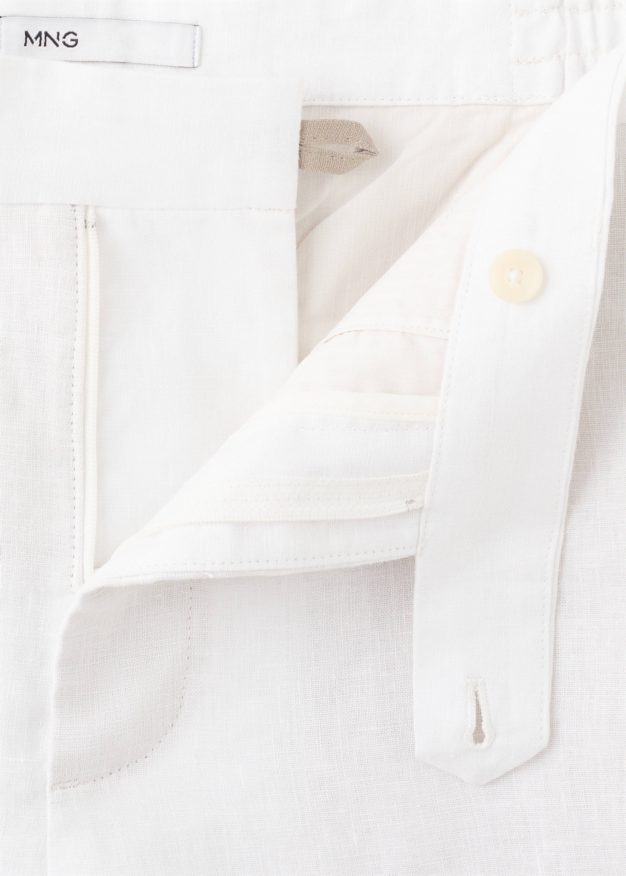 Mango short antz in off white - Image 2