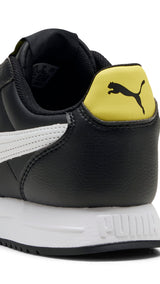 PUMA R78 lightwind sneakers youth (403709) in black and white - Image 2