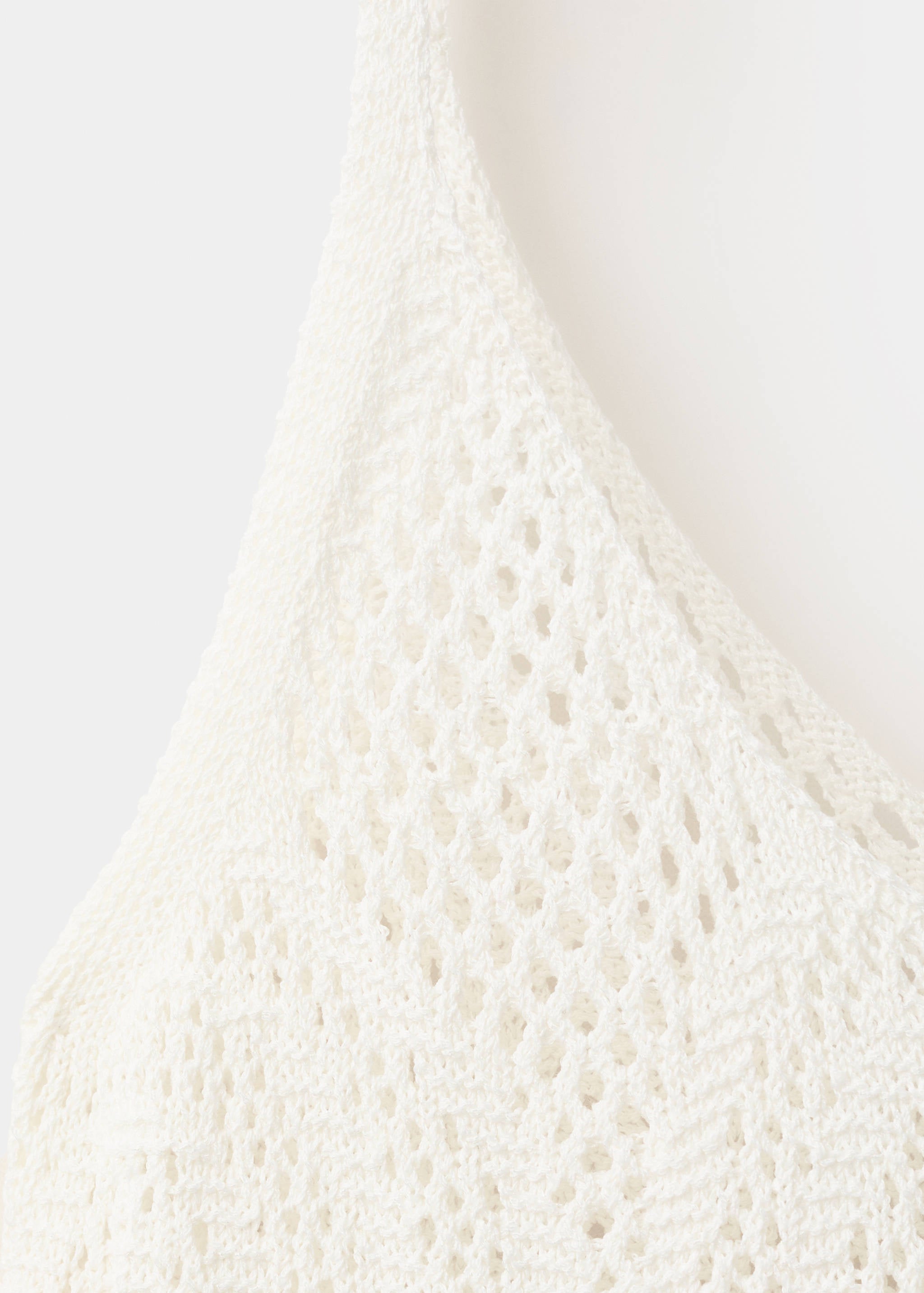 Mango vestido boniato in white - Image 2