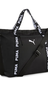 PUMA ESSENTIALS training 19L shopper bag in black - Image 2