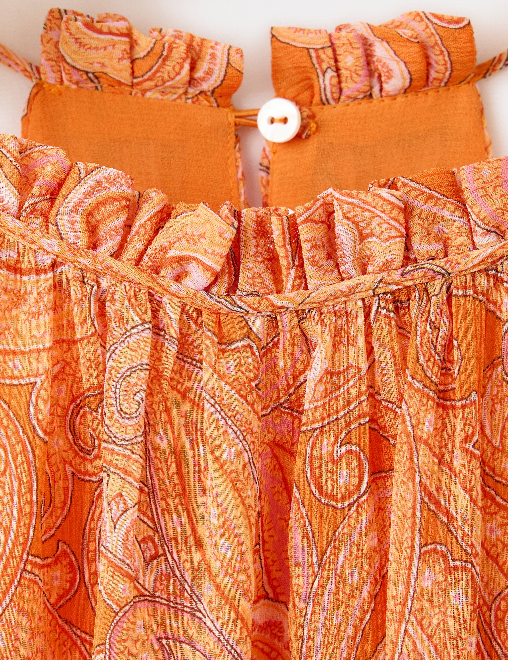 Mango vestido orange in orange - Image 2