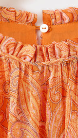 Mango vestido orange in orange - Image 2