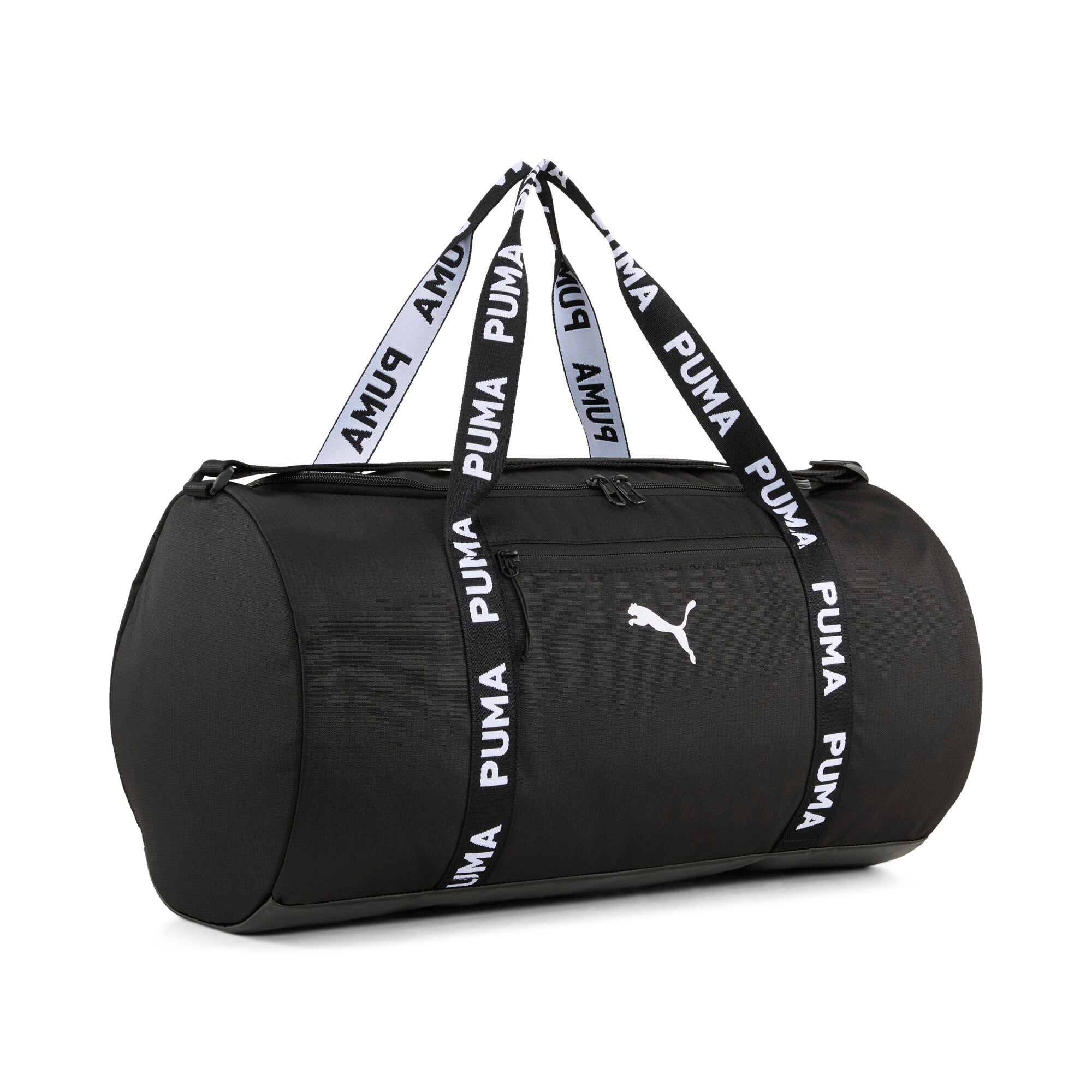 PUMA ESSENTIALS training 28.5L barrel bag in black - Image 2