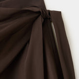Mango pantalon milos in chocolate - Image 2